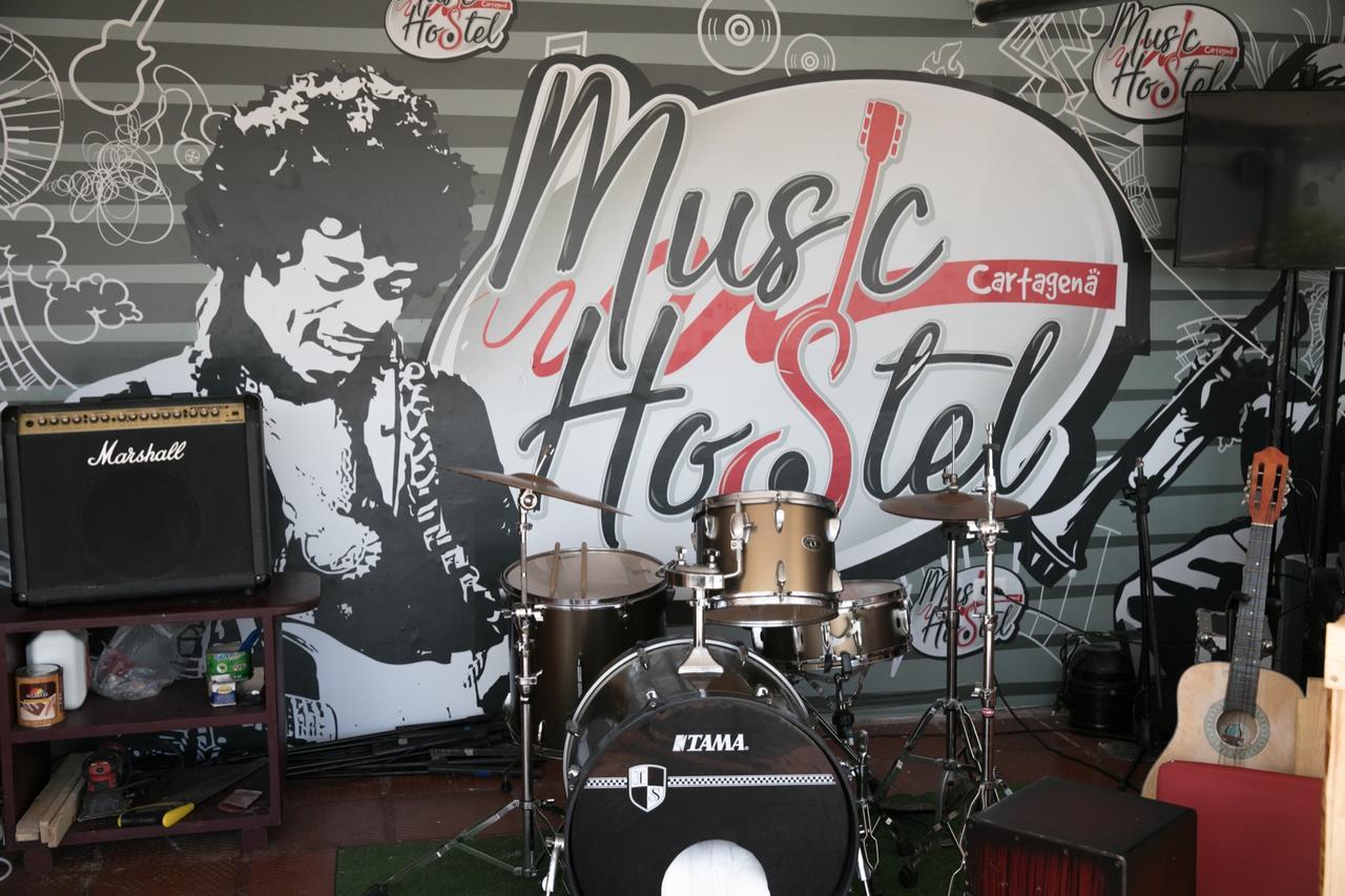 Music Hostel Cartagena (Adults Only) Bagian luar foto